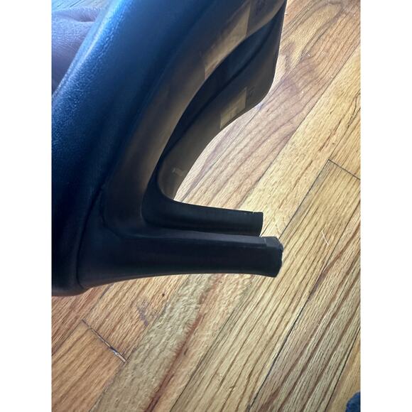 Lauren Ralph Lauren Harper Black Leather Pumps – Classic Heels 8.5B - Picture 9 of 9